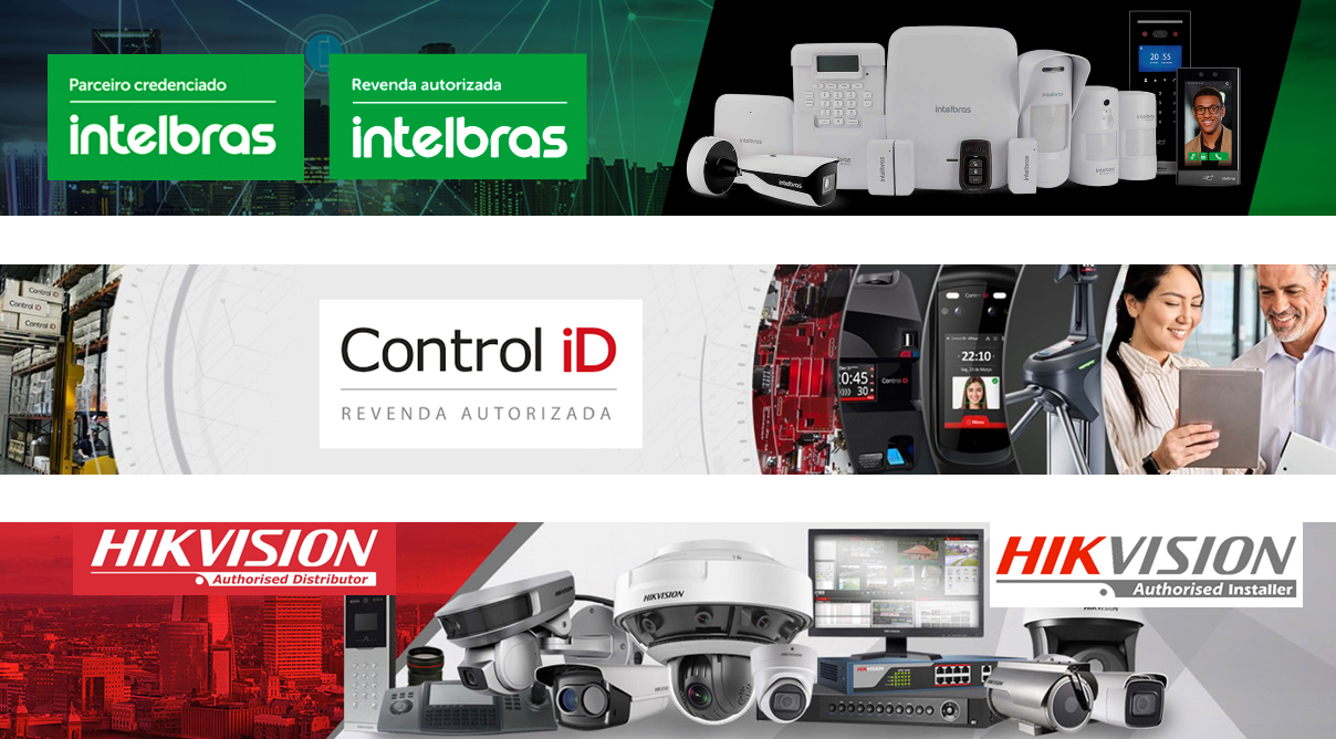 Intelbras, Contral ID e HikVison